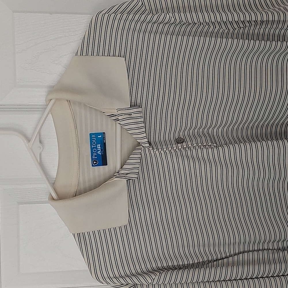 Pro Tour Long Sleeve Golf Shirt L